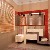 łazienka zaprojektowana przez architekta wnętrz