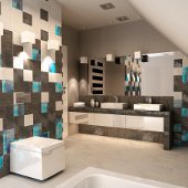 łazienka po aranżacji projektanta wnętrz