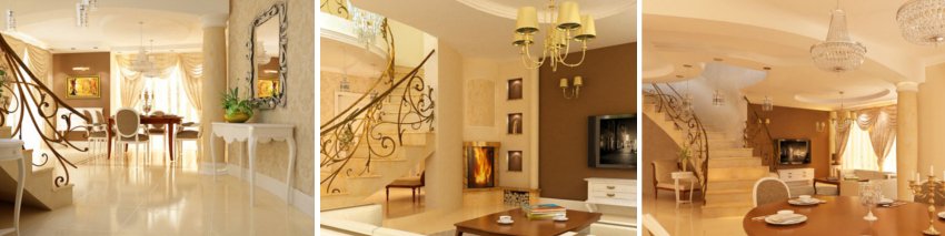 przykładowa aranżacją wnętrz